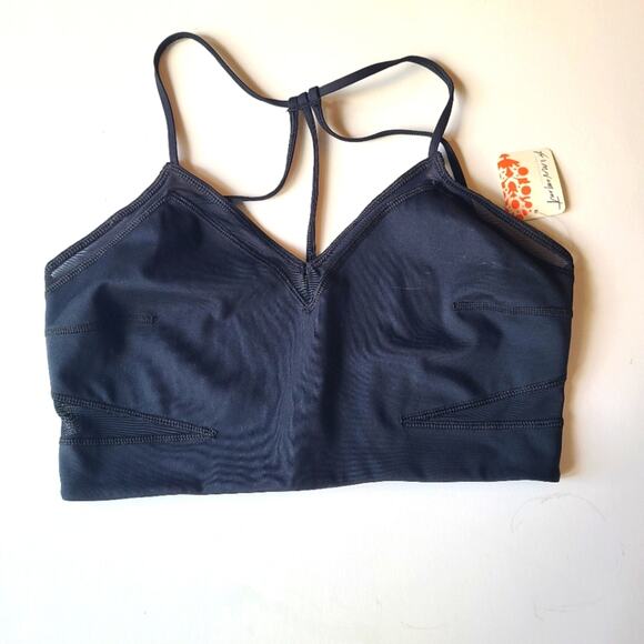 FP Movement by Free People Tops - Free People Movement Large Black‎ Strappy Bra Top New With Tags